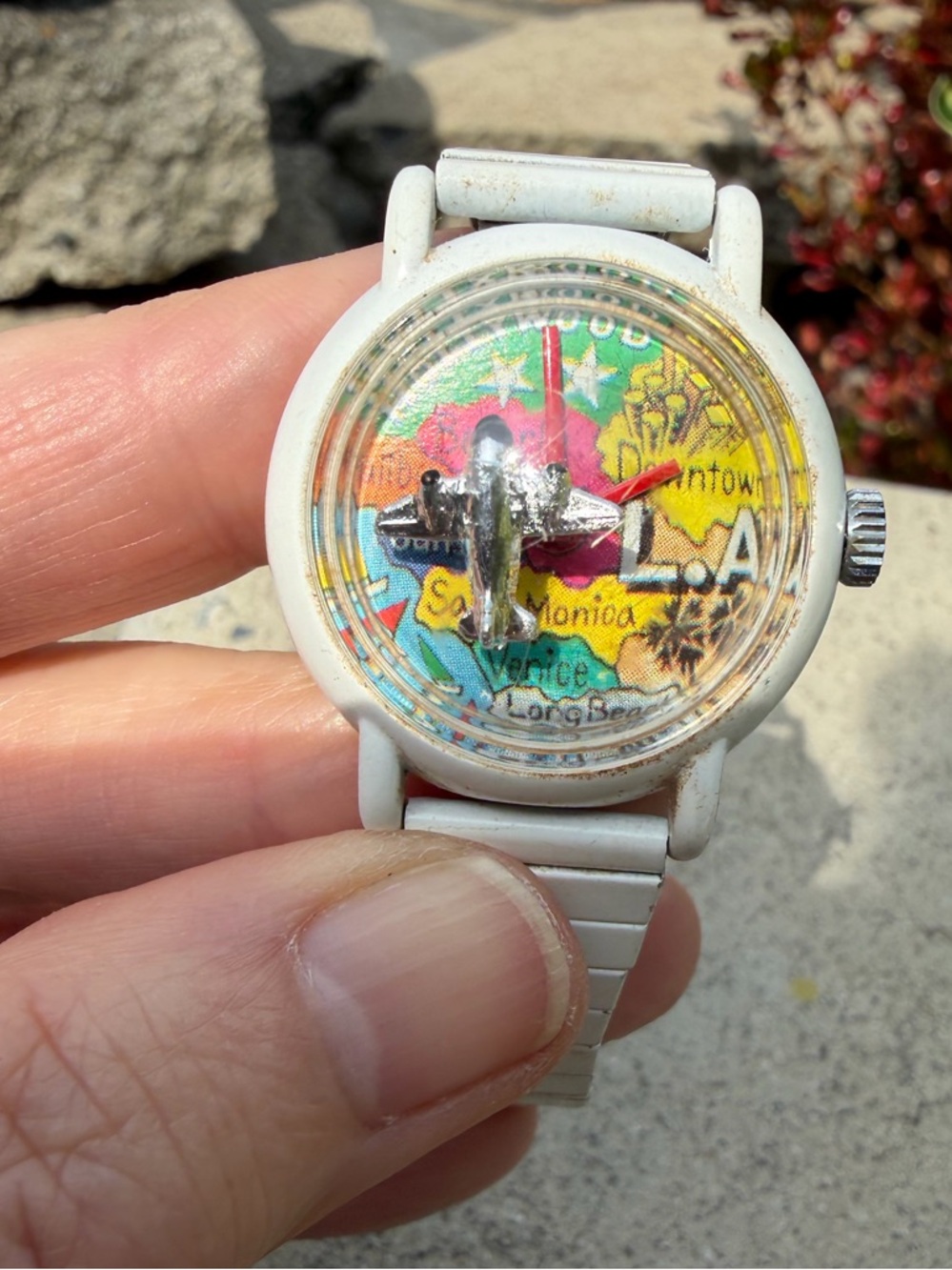 Rare, working Out of Time watch : Los Angeles